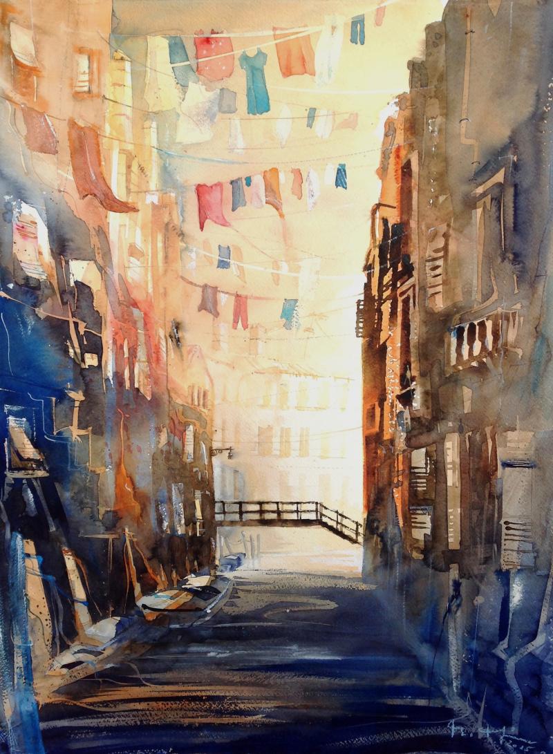 Das atmosphärische Aquarell