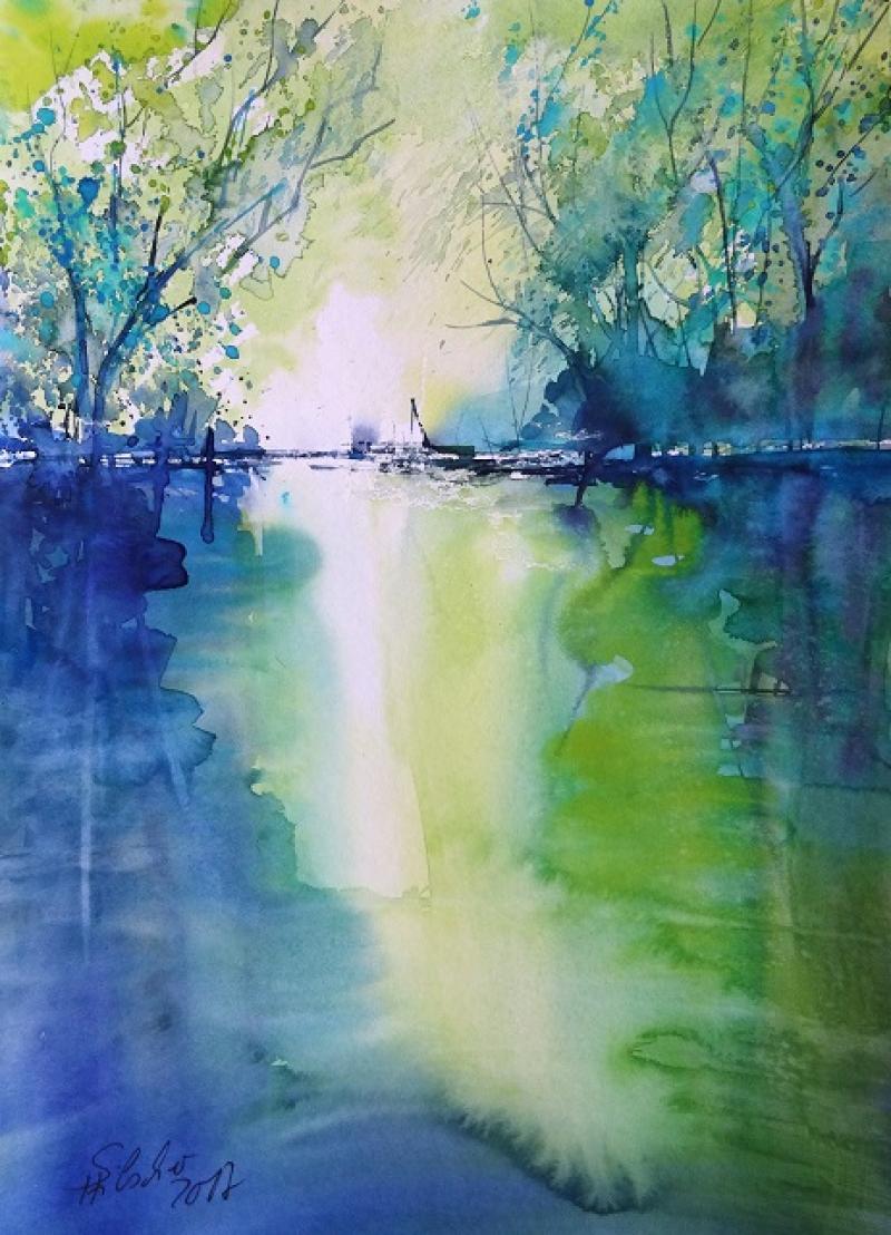 Faszination Aquarell - ein Kurs für Neueinsteiger und leicht Fortgeschrittene