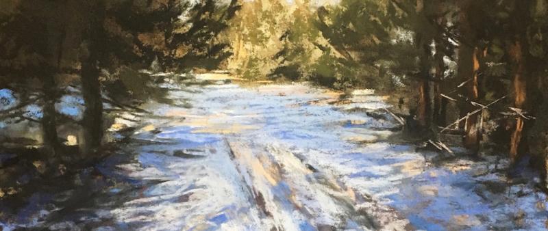After Work: Winterlandschaft in Pastell