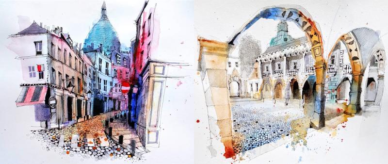 Kompakt: A quick sketch of Vienna (Warm up)