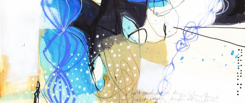 After Work: Poetische Mixed Media Collage